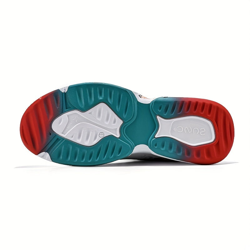 Men's Fuzz Lined Basketball Shoes Non Slip Lace Up Sneakers