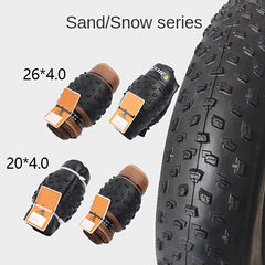 1pc Folding Tire 20 4 0 & 26 4 0 for Snowmobile ATV Bicycle Repair