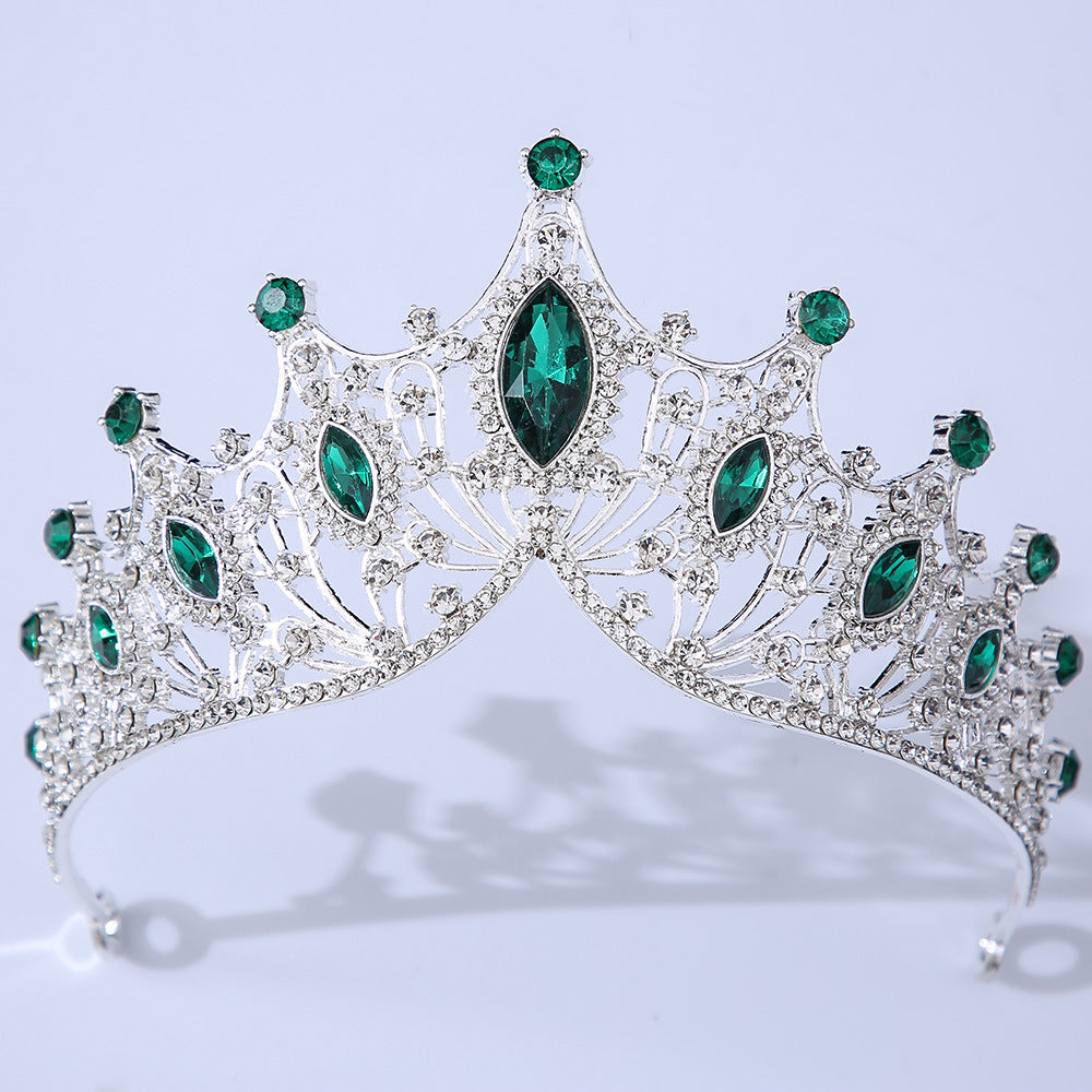 Colorful Rhinestone Crown Hairband Headband Bridal Wedding Party Favor
