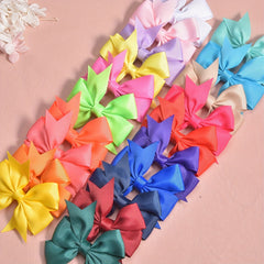 20pc Sweet Ribbon Bow Hair Clips Set Girls Hair Accessories