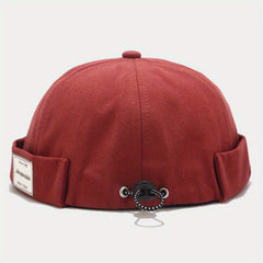Men's Vintage Beanie Hat Hip Hop Landlord Melon Hat