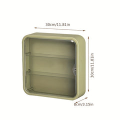 Wall-Mounted Doll Blind Box Storage Display Rack - Dustproof Showcase