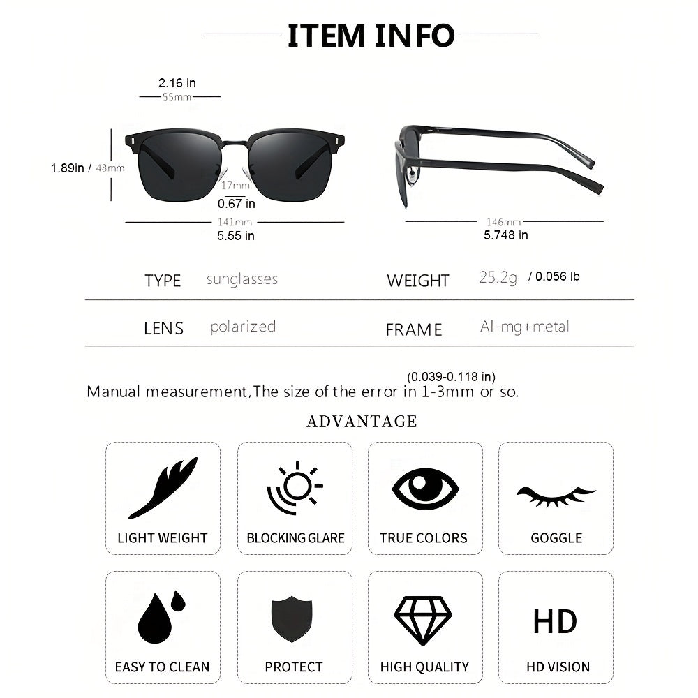 Men's Polarized Sunglasses UV Protection Sports Sunglasses