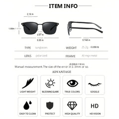 Men's Polarized Sunglasses UV Protection Sports Sunglasses