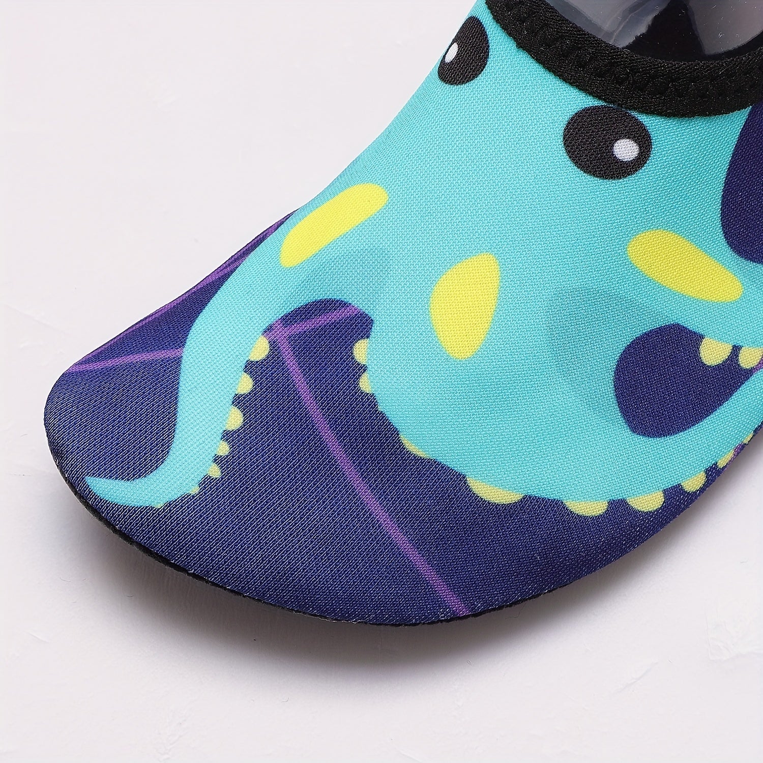 Boy's Octopus Graphic Water Shoes Quick Dry Lightweight Soft Water Socks