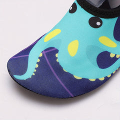 Boy's Octopus Graphic Water Shoes Quick Dry Lightweight Soft Water Socks