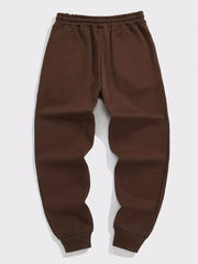 LA Print Joggers Men's Casual Loose Fit Drawstring Pants