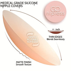Silicone Nipple Stickers Seamless Anti-convex Pasties