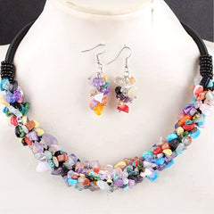 Natural Stone Beads Gemstone Crystal Loose Bead DIY Bracelet Jewelry Making
