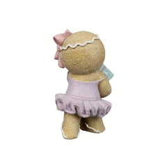 Resin Gingerbread Boy Girl Christmas Decor