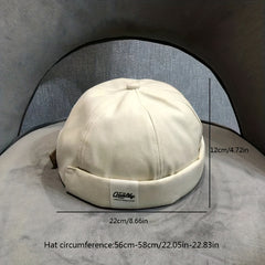 Versatile Landlord Hat Brimless Baseball Cap