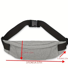 Men's Waterproof Sports Waist Bag Chest Bag for Outdoor Camping