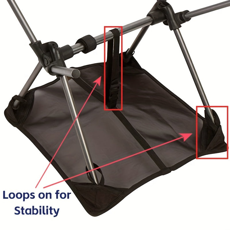 Portable Sand Cover Prevents Camping Chairs from Sinking