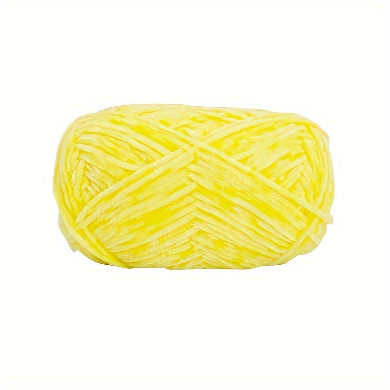 1pc Velvet Chenille 40g Yarn 100 Polyester Doll Crochet DIY Material Hand woven