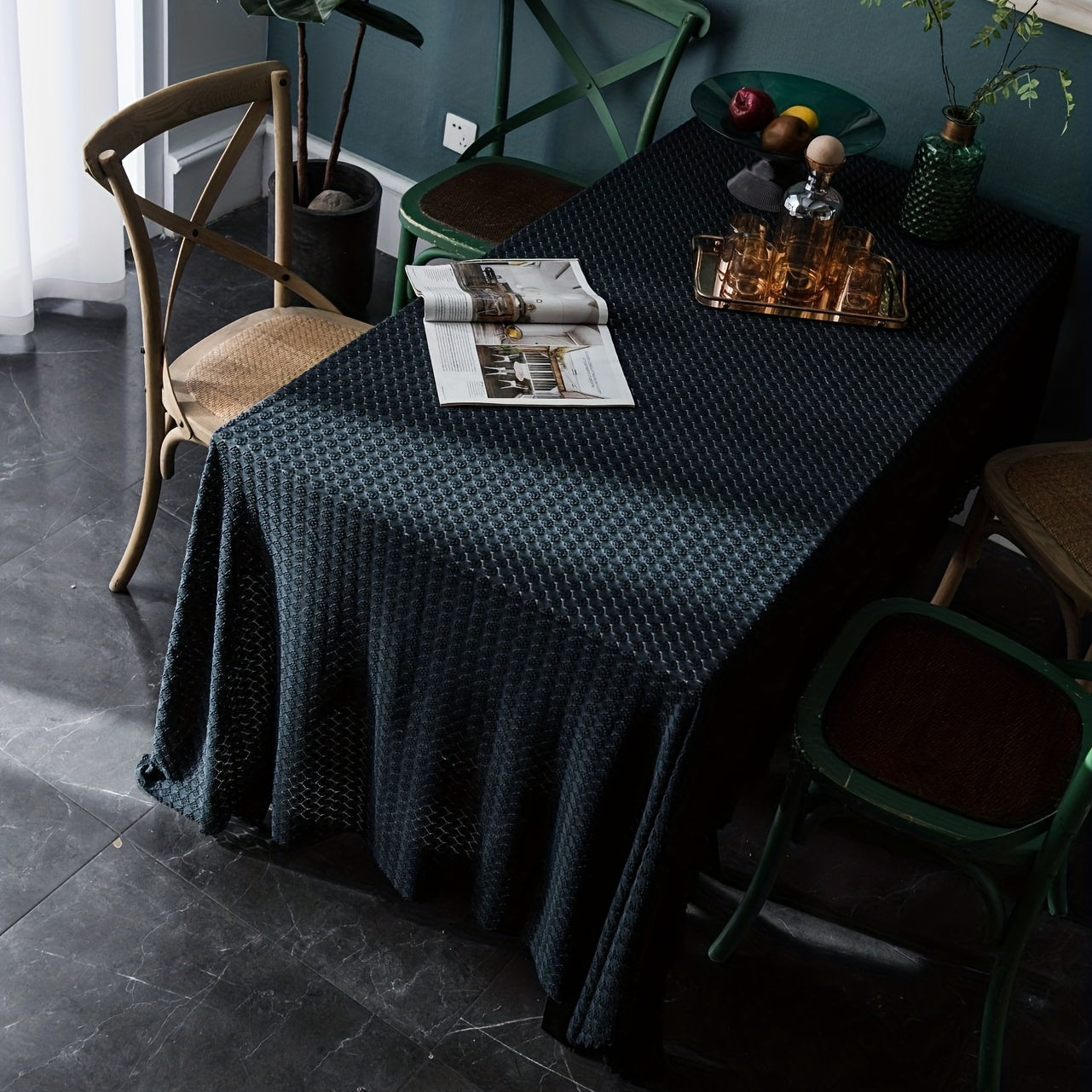 Vintage Lace Tablecloth French Style