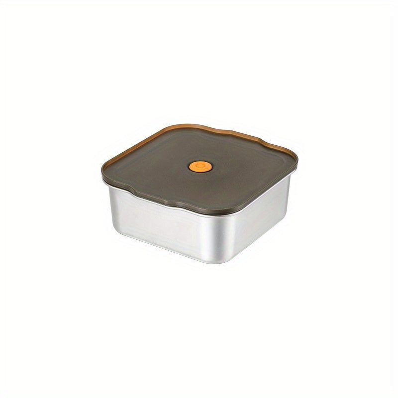 304 Stainless Steel Large Capacity Lunch Box with Lid for Teenagers and Workers