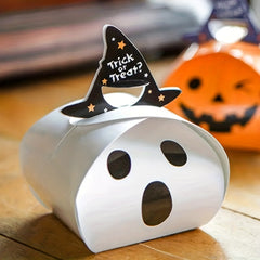 10pcs Halloween Candy Gift Boxes Trick Or Treat Holiday Gift Bags
