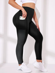 High Waist Leggings with Pockets Tummy Control Yoga Pants