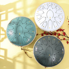 Steel Tongue Drum in C Key for Meditation and Relaxation