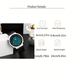Waterproof Space Man Watch For Boys Alarm Clock