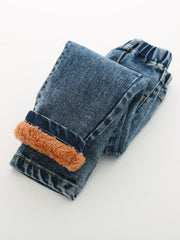 Boys Denim Pants with Pocket for Winter