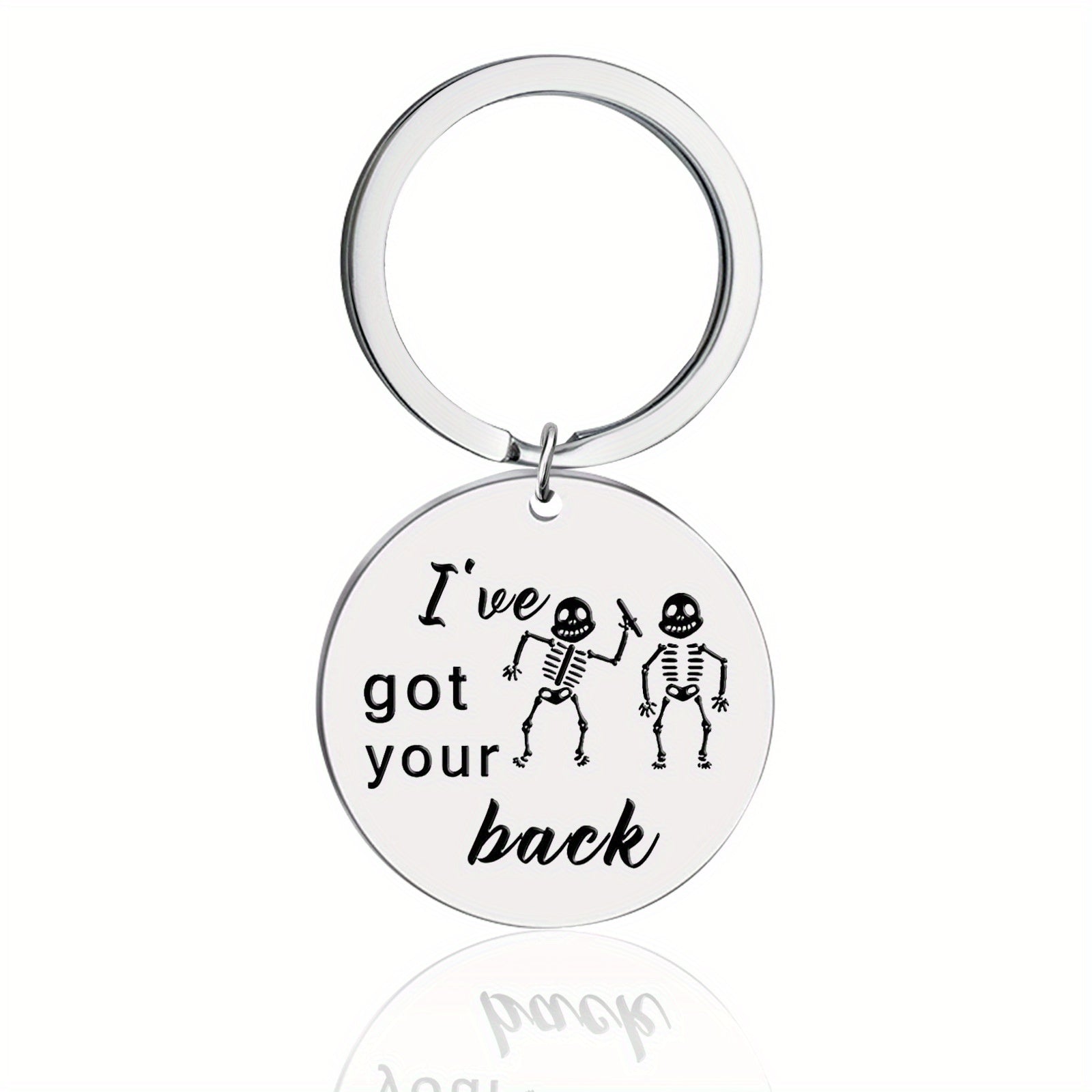 Funny Metal Key Ring Purse Bag Backpack Car Key Charm Friends Gift