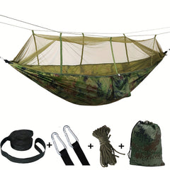 Outdoor Camping Hammock With Mosquito Net Ultra light Nylon Double Hammock