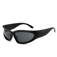 Y2K Wrap Around Sunglasses Vintage Boho UV400 Eye Protection