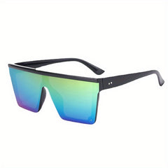 Men's Large Frame One Piece Sunglasses