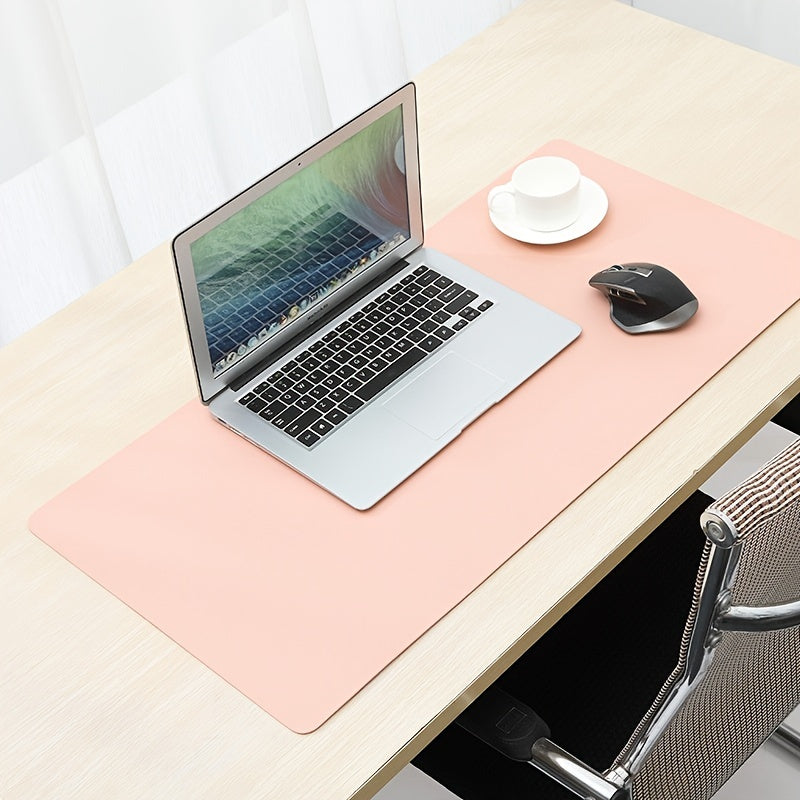 Large Waterproof Desk Pad PU Leather Mouse Pad