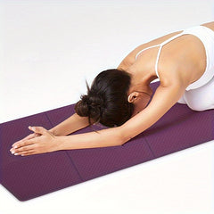 Portable Foldable Non Slip Yoga Mat for Home Workout