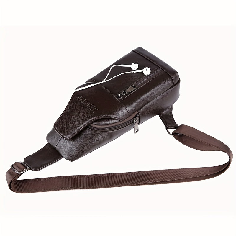 Men's Casual Chest Bag Sports Outdoor Shoulder Bag Couple Crossbody Bag