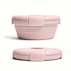 1pc Silicone Folding Lunch Box Portable Telescopic Noodle Bowl
