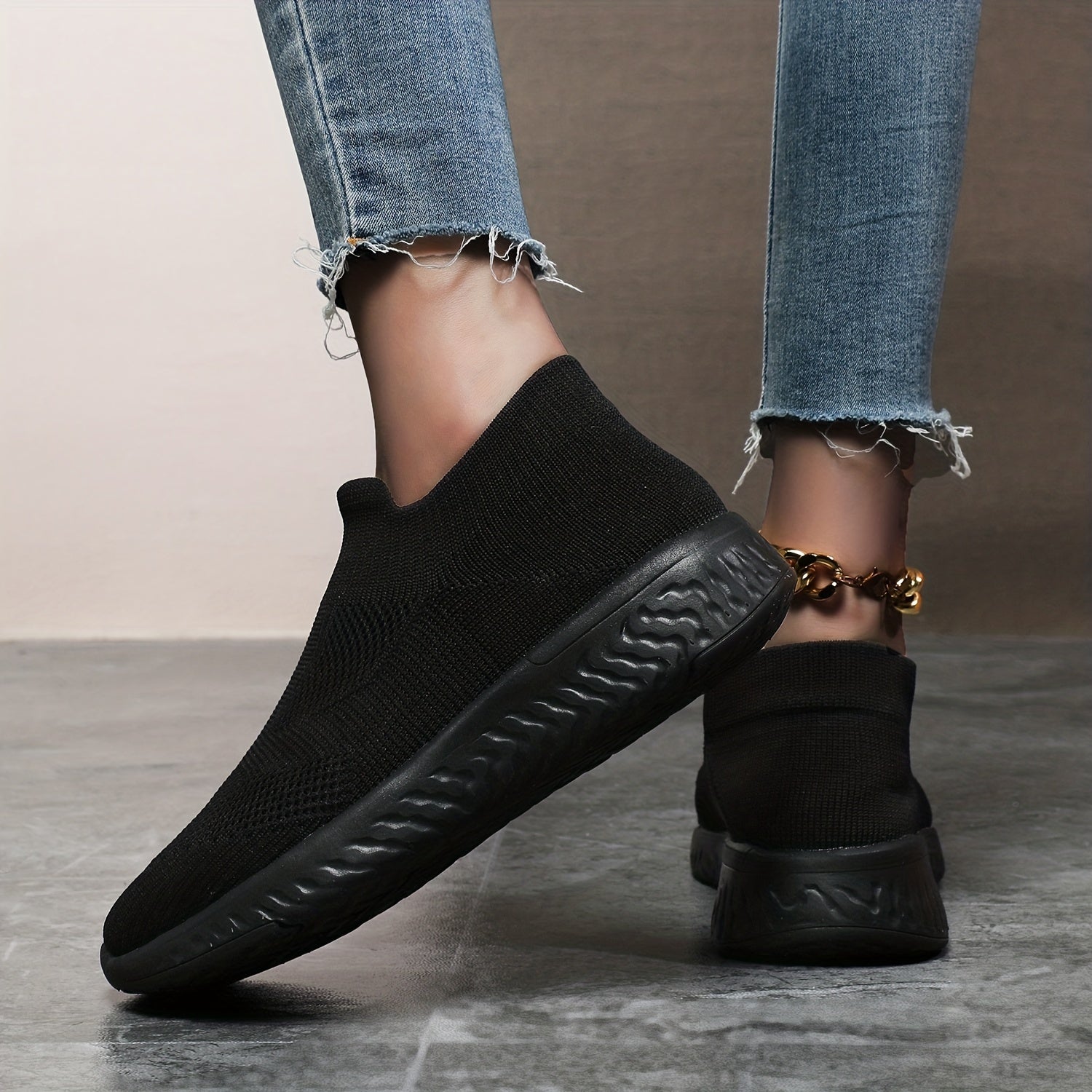 Women's Air Cushion Slip On Casual Sneakers
