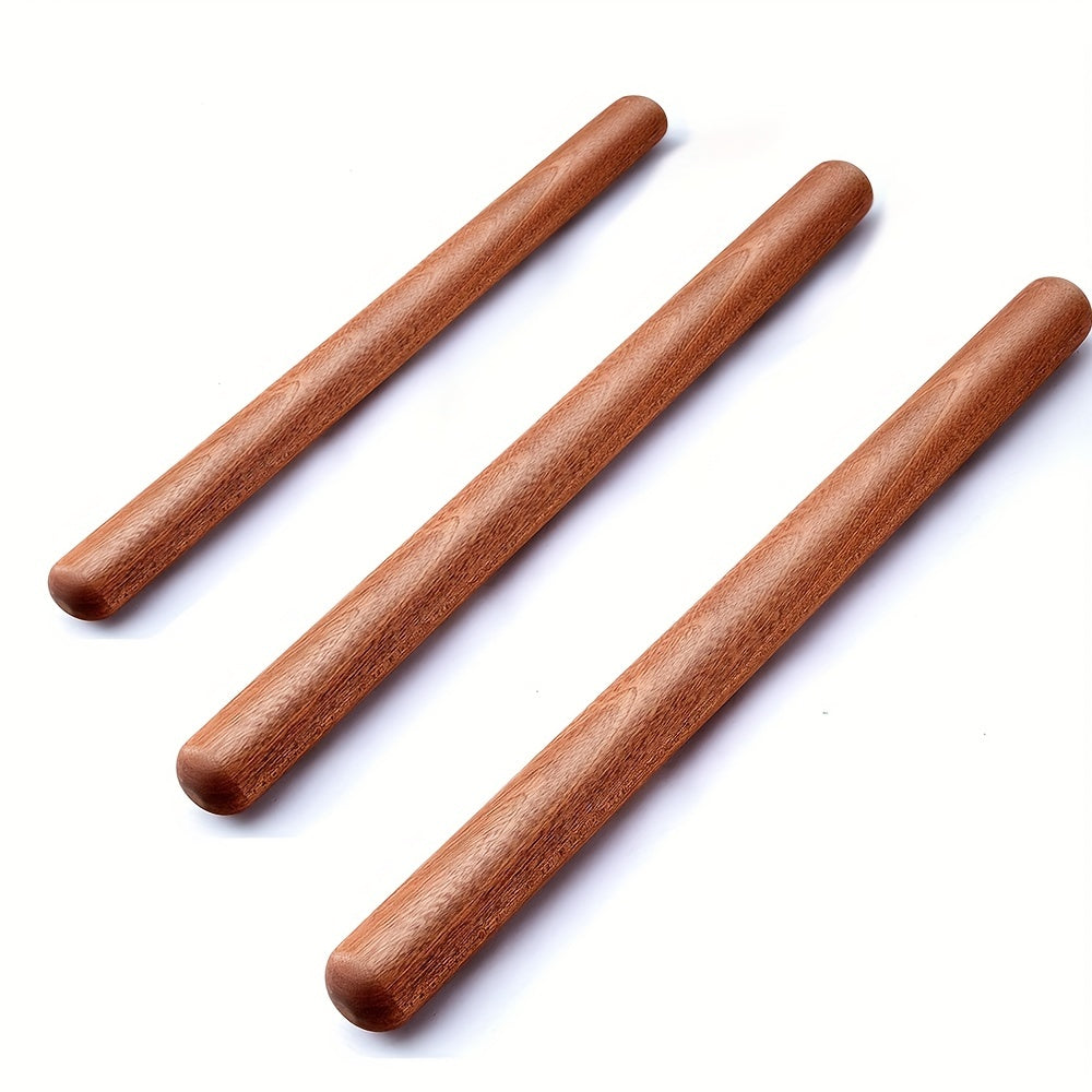 Wooden Rolling Pin Dough Roller Kitchen Utensil for Baking and Cooking