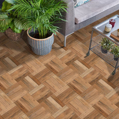 Wood Grain Pattern Stickers Waterproof Tile Decals