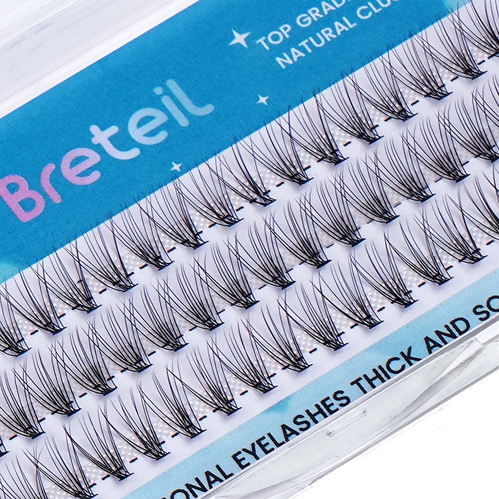 60 Thick & Curl Fishtail Individual False Eyelashes