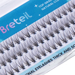 60 Thick & Curl Fishtail Individual False Eyelashes