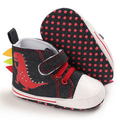 Dino Comfort Sneakers for Baby Boys - Lightweight Non Slip Shoes