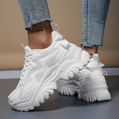 Women's Heighten Chunky Sneakers Casual Wear Resistance Running Shoes