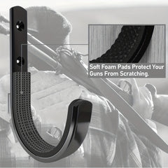 6pcs Tactical Rack Storage Hooks Wall Mount Hangers for Archery Bow
