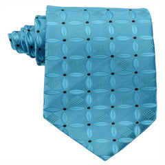 Jacquard Plaid Pattern Men's Tie