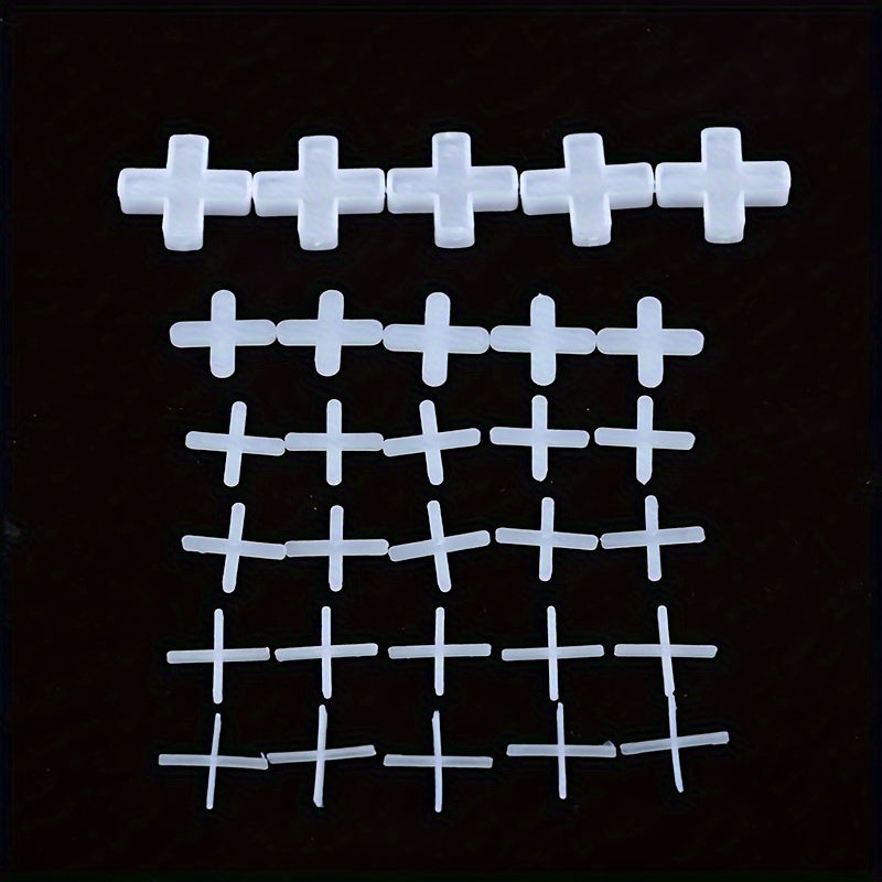 100pcs Tile Seam Positioning Cross Plastic Leveler Cross Clip