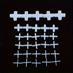 100pcs Tile Seam Positioning Cross Plastic Leveler Cross Clip