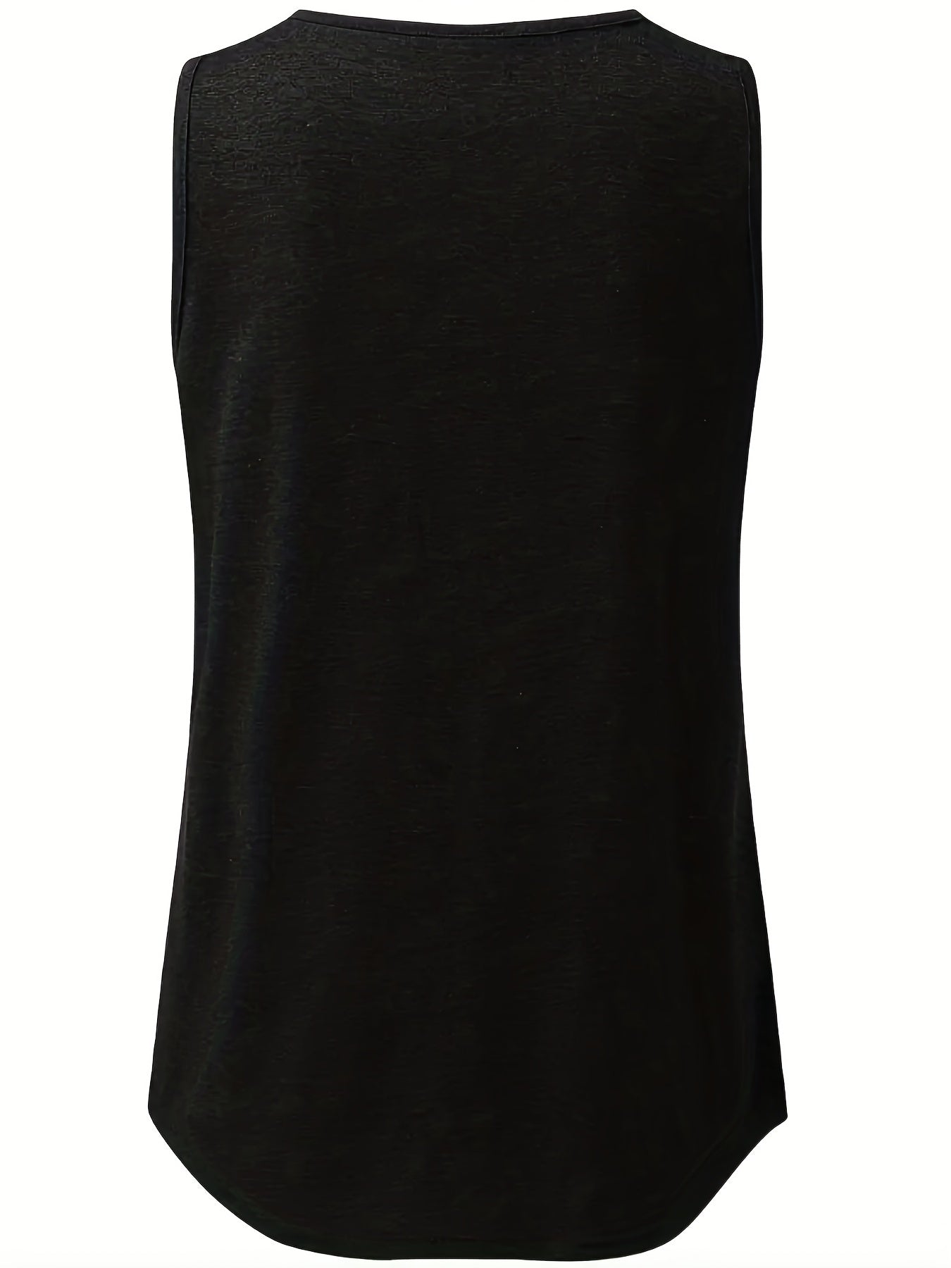 Pleated Tank Top Sleeveless Crew Neck Summer Top