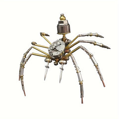 Steampunk Spider Watch Movement 3D Metal Puzzle DIY Handcrafted Bronze Model Kit