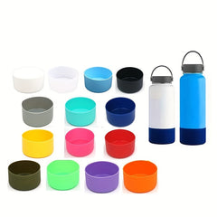 Non-Slip Silicone Cup Boot Water Cup Bottom Protective Cover 7.2in