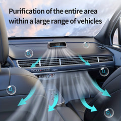 Solar Car Air Purifier Eliminates Odor Nightlight