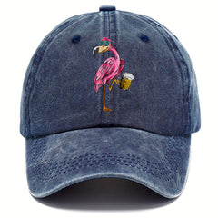 Casual Washed Cotton Baseball Cap Adjustable Sun Protection Hat