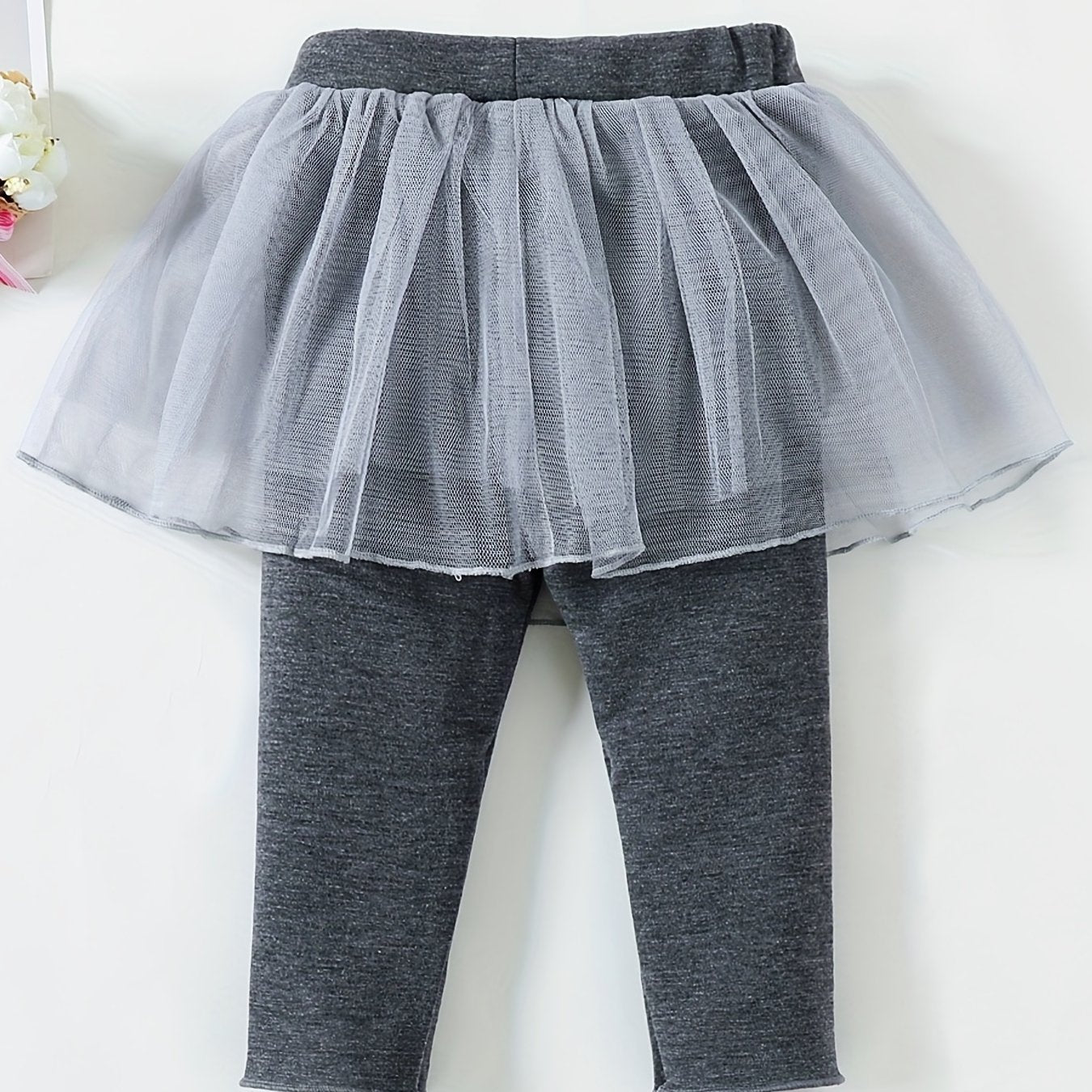 Toddler 2 In 1 Legging With Lace Pants